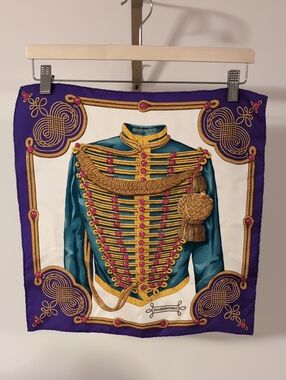 Hermes Silk Scarf